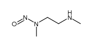 2-Nitroso-2,5-diazahexan结构式