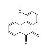 4-methoxy-phenanthrene-9,10-dione Structure