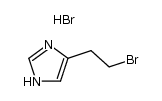 4(5)-(2-bromoethyl)imidazole hydrobromide结构式