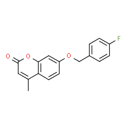 7-((4-fluorobenzyl)oxy)-4-methyl-2H-chromen-2-one picture