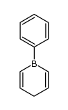 1-phenyl-1-boracyclohexa-2,5-diene结构式