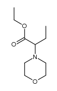 ethyl 2-morpholinobutyrate结构式