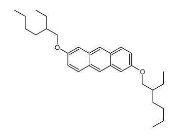 2,6-bis(2-ethylhexoxy)anthracene Structure