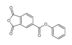 phenyl 1,3-dioxo-2-benzofuran-5-carboxylate结构式