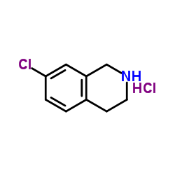 6-chloro-1,2,3,4-tetrahydroisoquinoline hydrochloride Structure