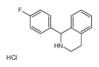 1-(4-Fluorophenyl)-1,2,3,4-tetrahydroisoquinoline hydrochloride ( 1:1) Structure