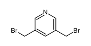 3,5-bis(bromomethyl)pyridine structure