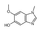 1H-Benzimidazol-5-ol,6-methoxy-1-methyl-(9CI)结构式