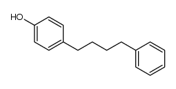 4-(4-phenylbutyl)phenol Structure