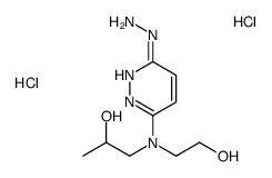 1-[(6-hydrazinylpyridazin-3-yl)-(2-hydroxyethyl)amino]propan-2-ol,dihydrochloride结构式