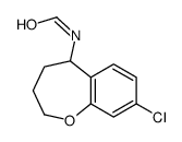 N-(8-chloro-2,3,4,5-tetrahydro-1-benzoxepin-5-yl)formamide Structure