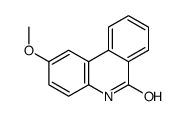 2-Methoxyphenanthridine-6(5H)-one structure