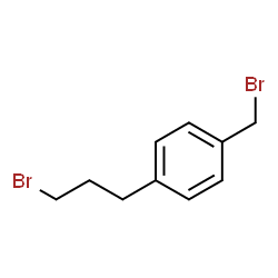 1-(Bromomethyl)-4-(3-bromopropyl)benzene Structure