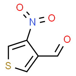 3-Thiophenecarboxaldehyde, 4-nitro- (9CI) structure