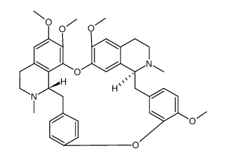 O-methylrepandine Structure