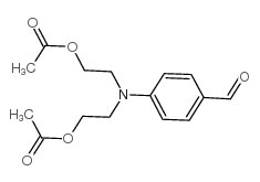 Benzaldehyde,4-[bis[2-(acetyloxy)ethyl]amino]- structure
