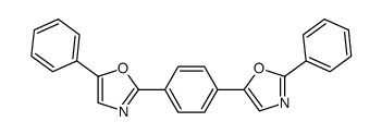 2-phenyl-5-[4-(5-phenyl-1,3-oxazol-2-yl)phenyl]-1,3-oxazole结构式
