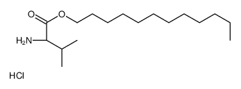 dodecyl (2S)-2-amino-3-methylbutanoate,hydrochloride结构式