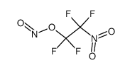 1-Nitro-2-nitritotetrafluoraethan结构式