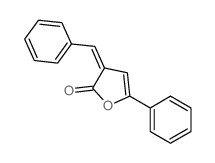 2 (3H)-Furanone, 5-phenyl-3-(phenylmethylene)-结构式