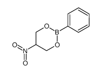 5-nitro-2-phenyl-[1,3,2]dioxaborinane结构式