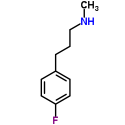 3-(4-Fluorophenyl)-N-methyl-1-propanamine结构式