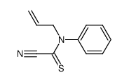 N-Allyl-2-nitrilo-N-phenyl-thioacetamide Structure