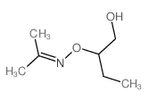 2-(propan-2-ylideneamino)oxybutan-1-ol structure