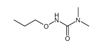 Urea, N,N-dimethyl-N-propoxy- (9CI)结构式