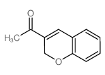 1-(2H-1-Benzopyran-3-yl)ethanone结构式