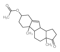 (3a,5b-dimethyl-3-oxo-2,4,5,5a,6,7,8,9,10a,10b-decahydro-1H-cyclopenta[a]fluoren-8-yl) acetate Structure