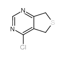 4-氯-5,7-二氢噻吩并[3,4-d]嘧啶结构式