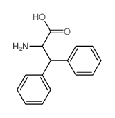 2-amino-3,3-diphenyl-propanoic acid结构式