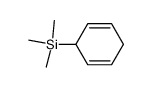 cyclohexa-2,5-dien-1-yl(trimethyl)silane Structure