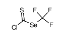 Se-(trifluoromethyl) carbonochloridoselenothioate结构式