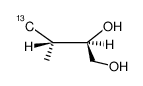 (2R,3S)-3-methylbutane-1,2-diol-4-13C Structure