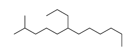 2-methyl-6-propyldodecane Structure