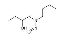 N-BUTYL-N-(2-HYDROXYBUTYL)NITROSAMINE structure