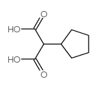 Cyclopentanemalonic acid Structure