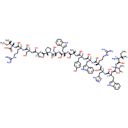 Anti-TF Antigen Peptide P30-1 trifluoroacetate salt结构式