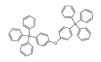 Bis-(p-triphenylsilylphenyl)-ether Structure