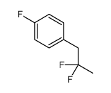 1-(2,2-difluoropropyl)-4-fluorobenzene结构式