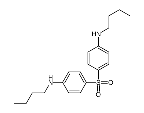 4,4'-dibutyrylaminodiphenyl sulfone结构式