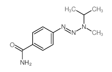 4-(methyl-propan-2-yl-amino)diazenylbenzamide structure