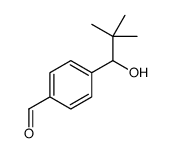 4-(1-hydroxy-2,2-dimethylpropyl)benzaldehyde Structure