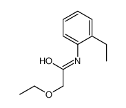 Acetamide, 2-ethoxy-N-(2-ethylphenyl)- (9CI) Structure