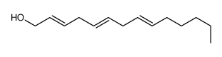 tetradeca-2,5,8-trien-1-ol Structure