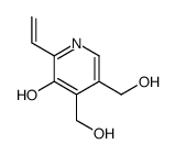 2-ethenyl-4,5-bis(hydroxymethyl)pyridin-3-ol Structure