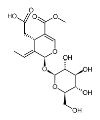 木樨榄苷-11-甲酯结构式