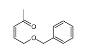 5-phenylmethoxypent-3-en-2-one Structure